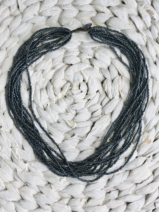 Sofiya Necklace - Gunmetal~ ALL JEWELLERY 3 FOR 2