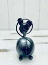 back view of metal mouse millie