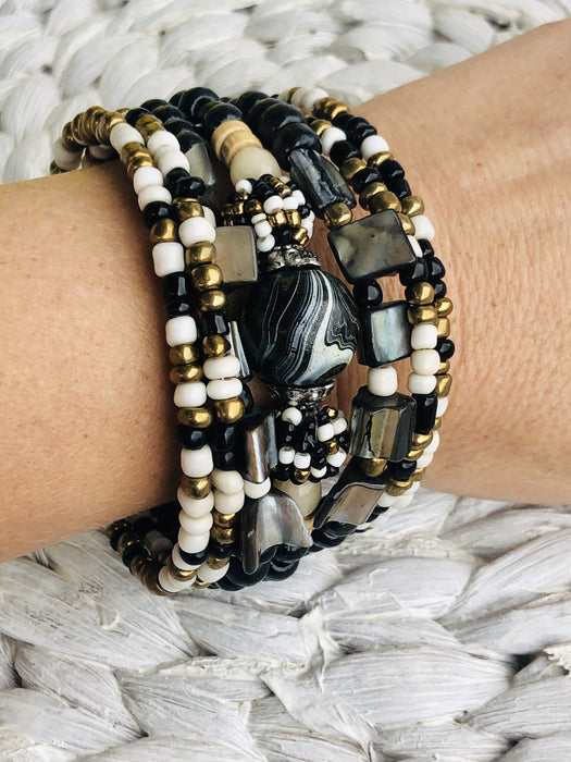 Candy Cuff - Liquorice ~ ALL JEWELLERY 3 FOR 2