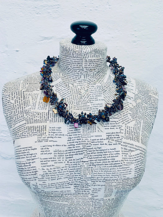Juniper Necklace - Purple ~ ALL JEWELLERY 3 FOR 2