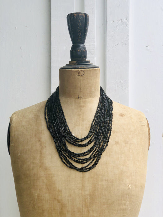 Odessa Necklace - Black ~ ALL JEWELLERY 3 FOR 2