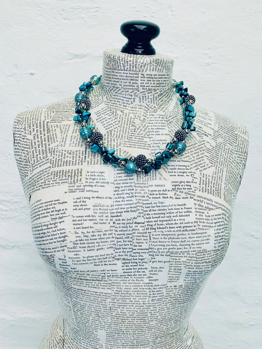 Mira Necklace - Turquoise ~ ALL JEWELLERY 3 FOR 2