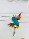 bottom view of humming bird hook