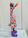side view of flower duck in white