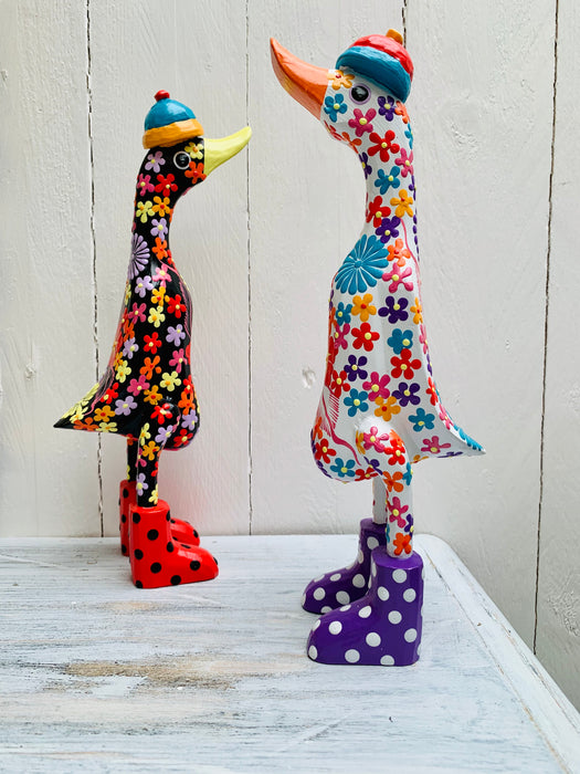 Flower Duck - BLACK