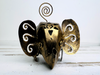 front view of metal elephant
