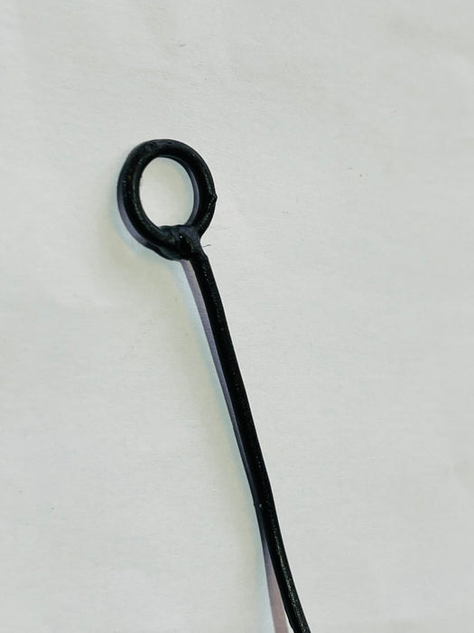 Flexible wire cord used for hanging metal climbing man sculpture