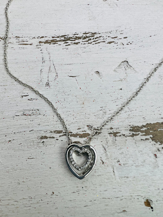 Hestia Necklace -Silver ~ ALL JEWELLERY 3 FOR 2
