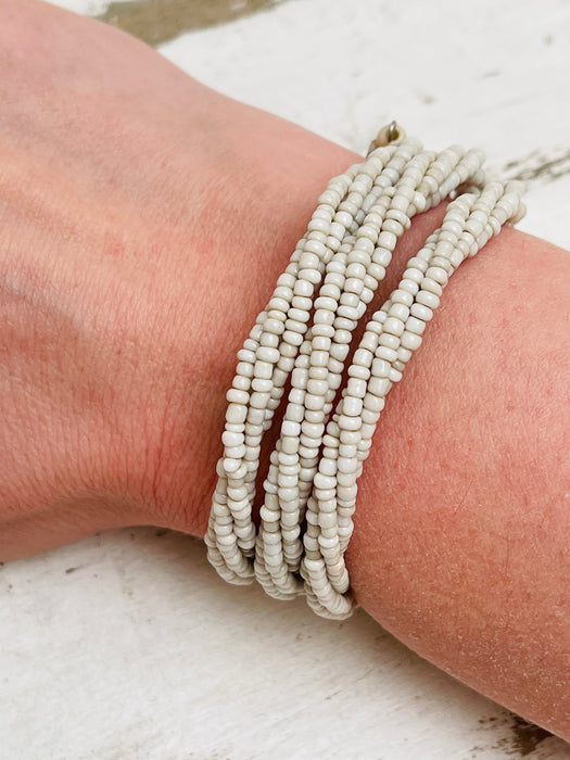 Lona Bracelet- Cream