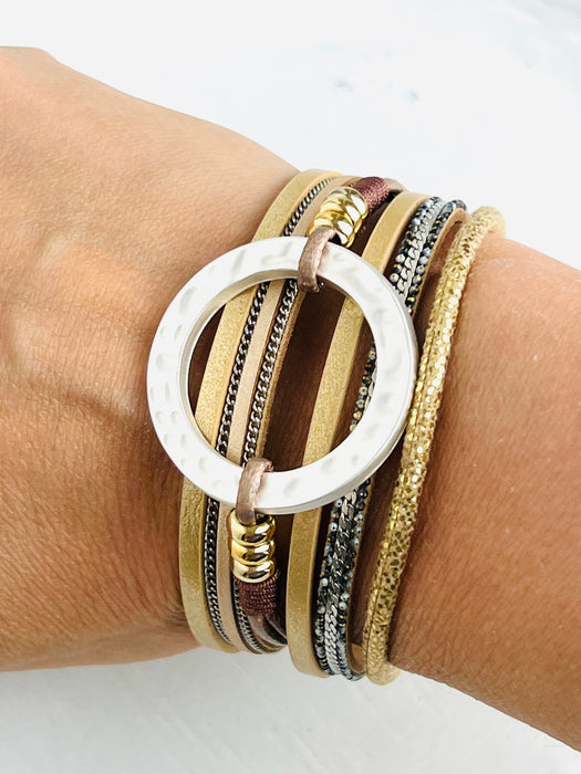 Maya Bracelet - Gold ~ ALL JEWELLERY 3 FOR 2