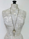 front view of watch necklace