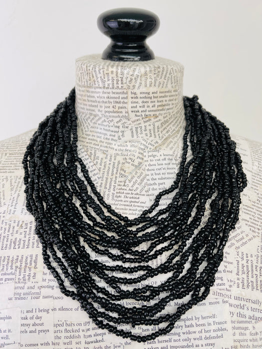 Adornia Necklace - Black ~ ALL JEWELLERY 3 FOR 2