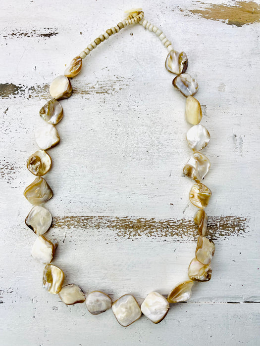 Nola Necklace -  Cream