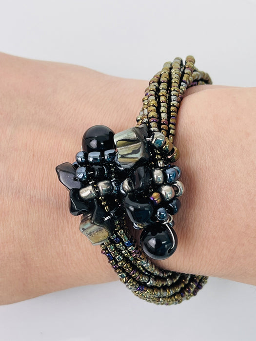 Twist Bracelet - Paua Metallic ~ ALL JEWELLERY 3 FOR 2