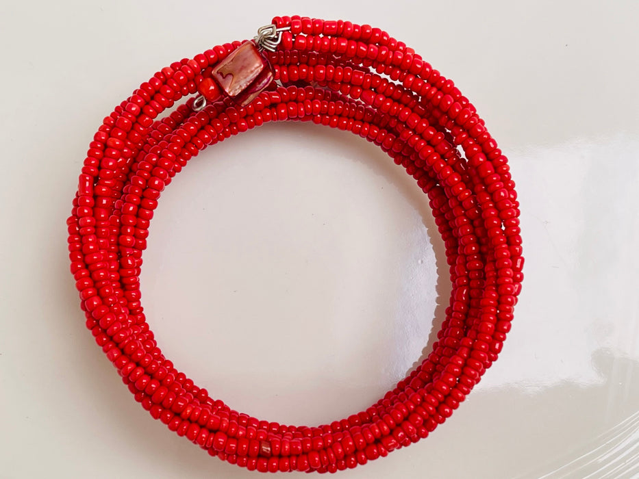 Lona Bracelet- Red