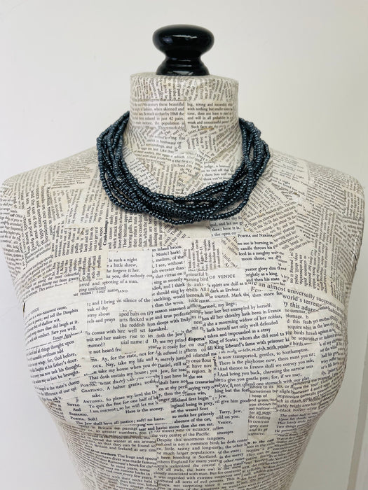 Alyssa Necklace - Gunmetal ~ ALL JEWELLERY 3 FOR 2