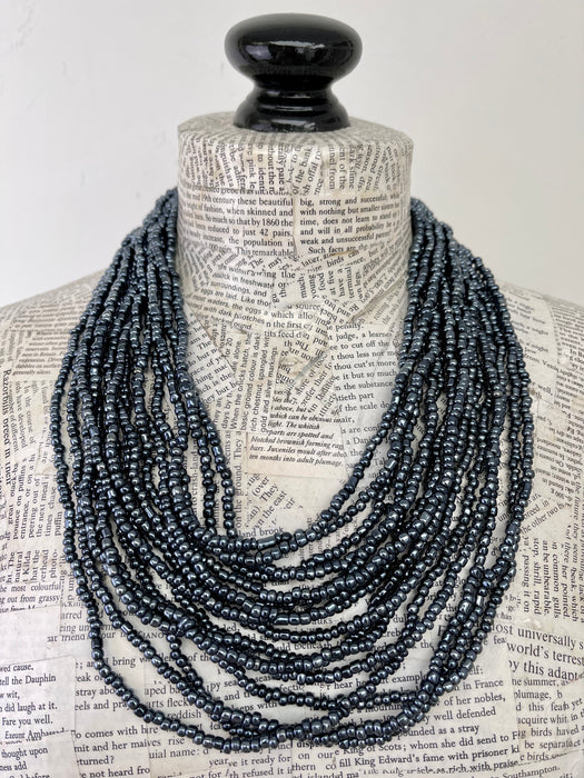 Adornia Necklace - Gunmetal ~ ALL JEWELLERY 3 FOR 2
