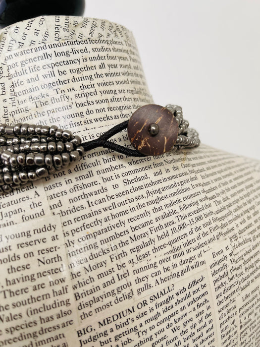 Alyssa Necklace - Silver Metallic ~ ALL JEWELLERY 3 FOR 2