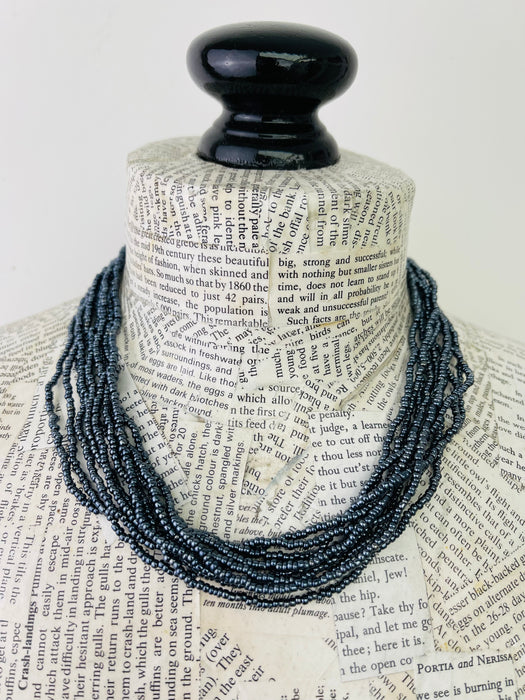 Florence Necklace - Gunmetal ~ ALL JEWELLERY 3 FOR 2