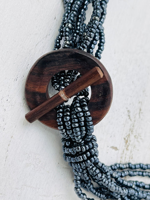 Florence Necklace - Gunmetal ~ ALL JEWELLERY 3 FOR 2