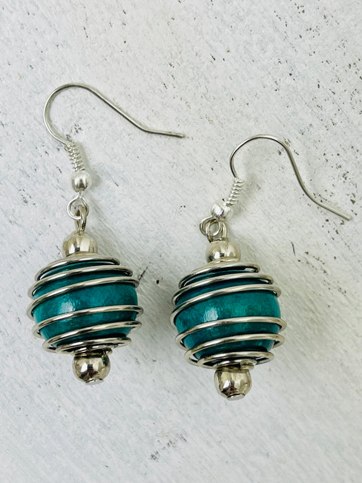Solana Earrings - Green