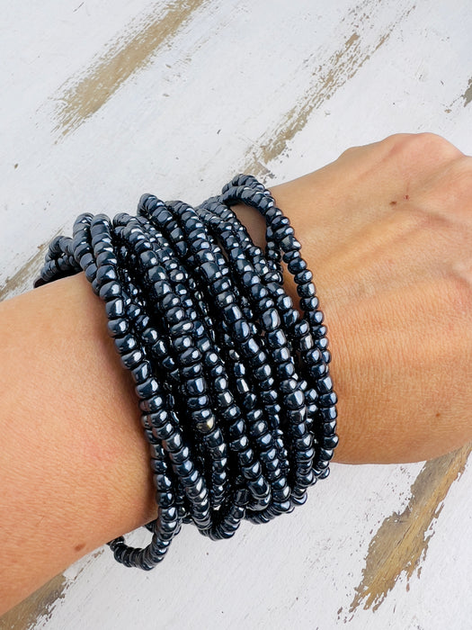 Cyrilo Bracelet - Gunmetal ~ ALL JEWELLERY 3 FOR 2