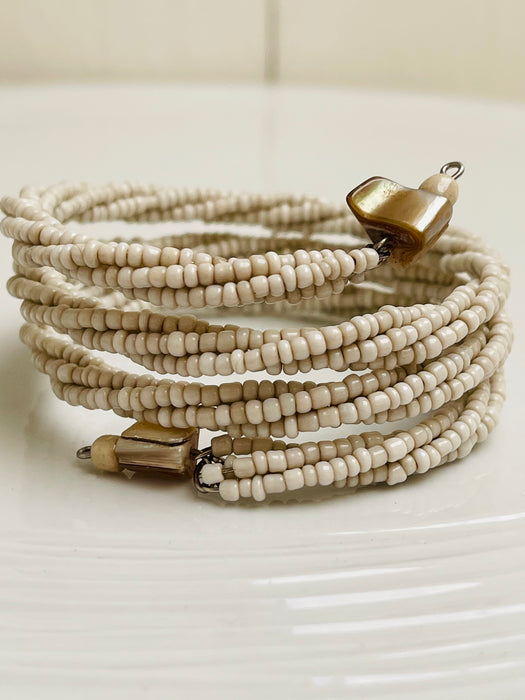 Lona Bracelet- Cream