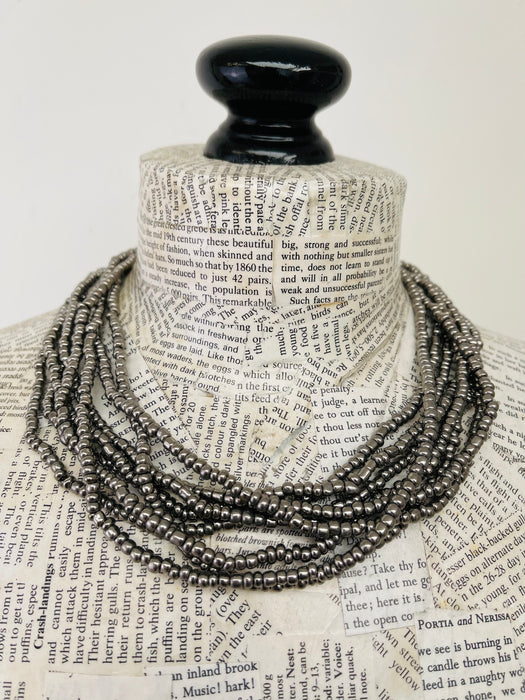 Alyssa Necklace - Silver Metallic ~ ALL JEWELLERY 3 FOR 2
