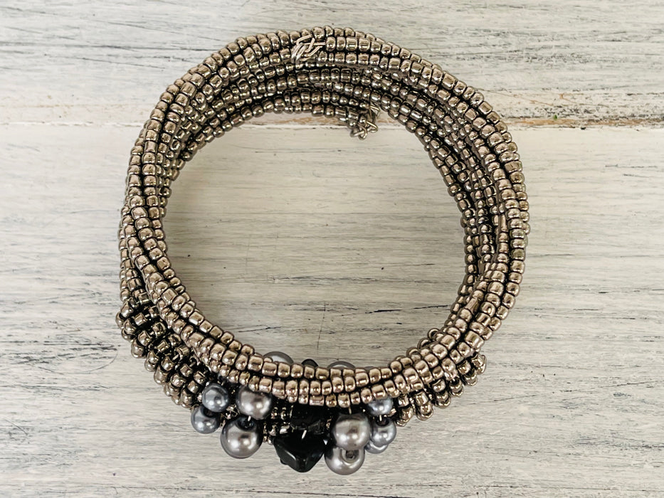 Zara Bracelet - Metallic Silver~ ALL JEWELLERY 3 FOR 2