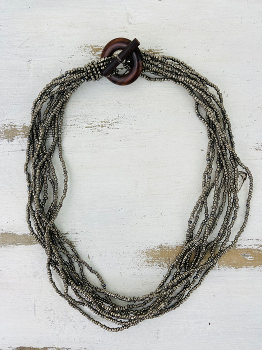 Florence Necklace - Silver Metallic ~ ALL JEWELLERY 3 FOR 2