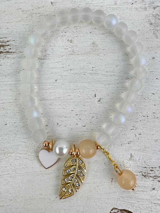 Mila Bracelet - Leaf ~ ALL JEWELLERY 3 FOR 2
