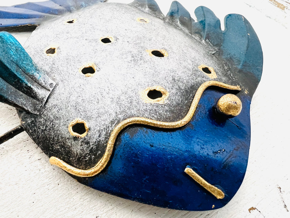 Fish Hook - Blue Fin