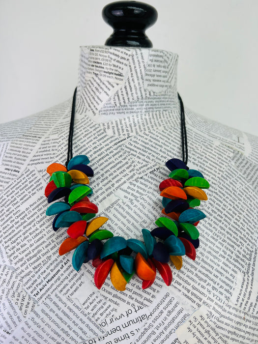 Tagua Necklace - Multi