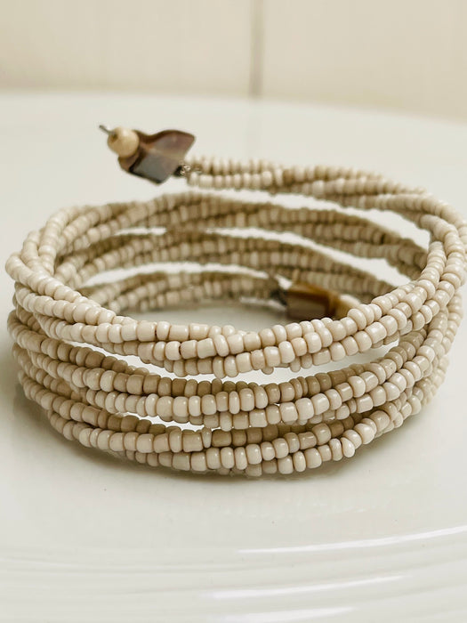 Lona Bracelet- Cream