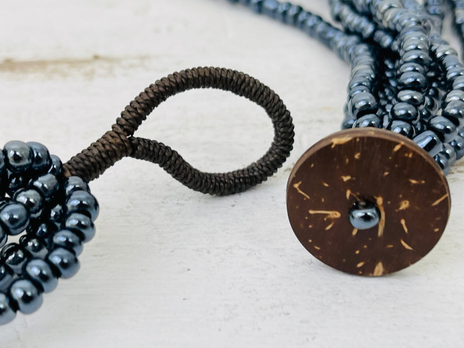 Alyssa Necklace - Gunmetal ~ ALL JEWELLERY 3 FOR 2