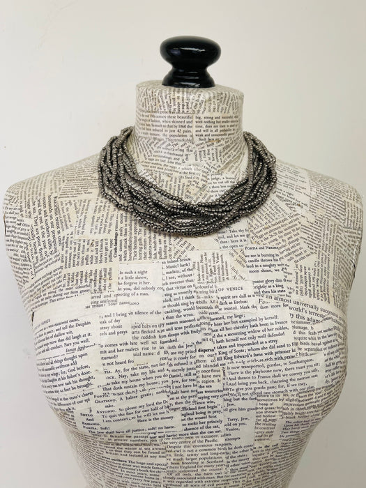 Alyssa Necklace - Silver Metallic ~ ALL JEWELLERY 3 FOR 2