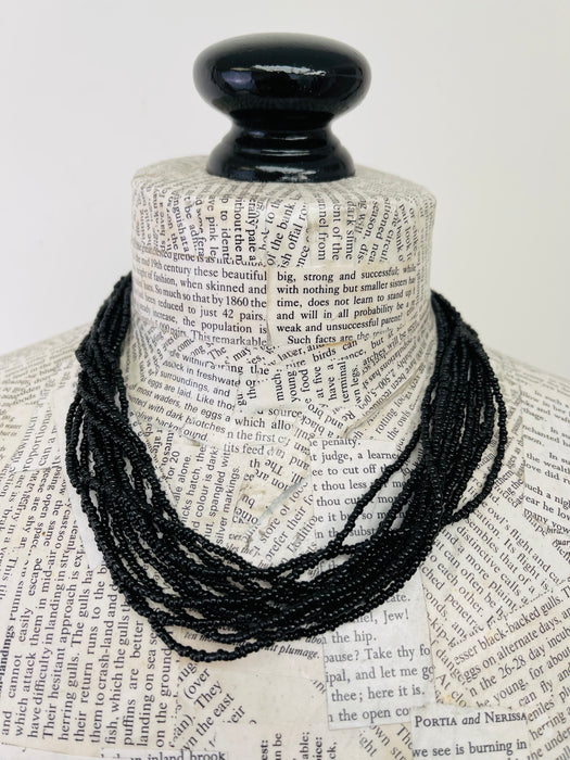 Sofiya Necklace - Black~ ALL JEWELLERY 3 FOR 2