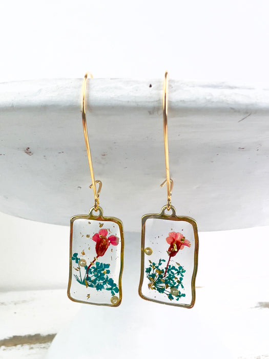 Cressida Earrings - Flower ~ ALL JEWELLERY 3 FOR 2