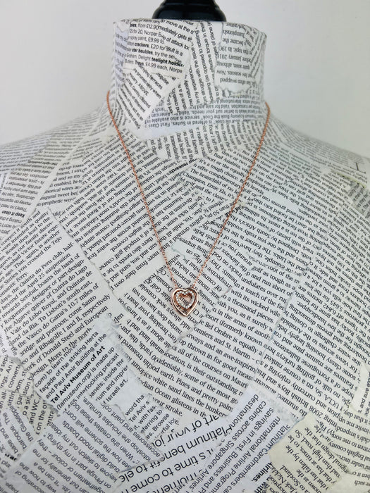 Hestia Necklace - Rose Gold ~ ALL JEWELLERY 3 FOR 2