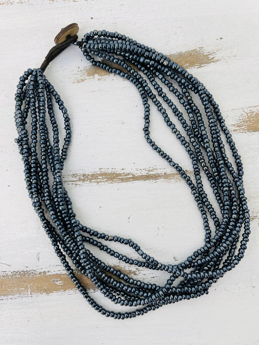 Alyssa Necklace - Gunmetal ~ ALL JEWELLERY 3 FOR 2