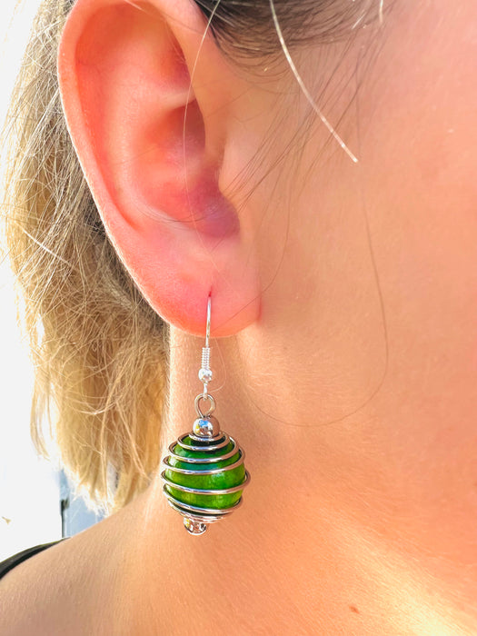 Solana Earrings - Lime