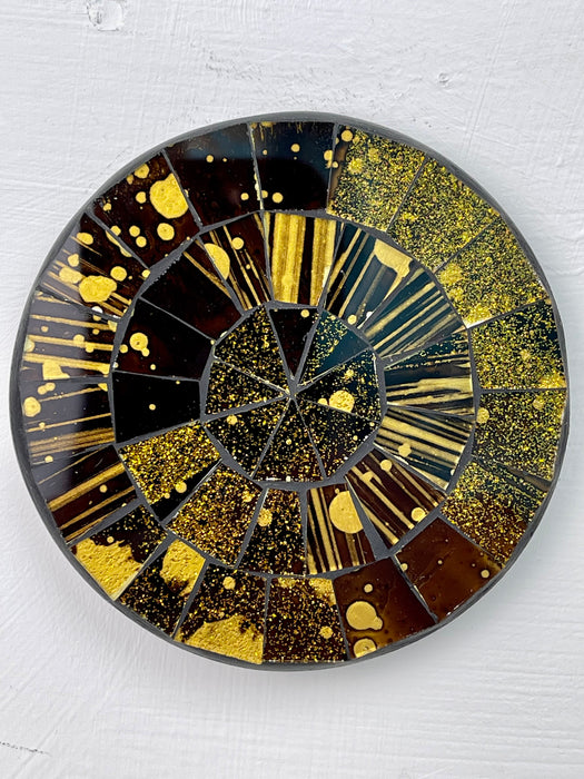 Single Mosaic Coaster - Firecracker