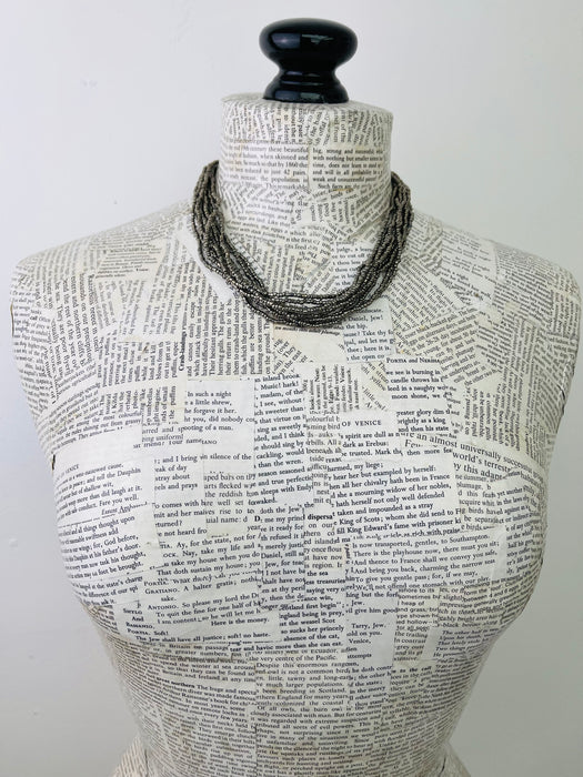 Florence Necklace - Silver Metallic ~ ALL JEWELLERY 3 FOR 2