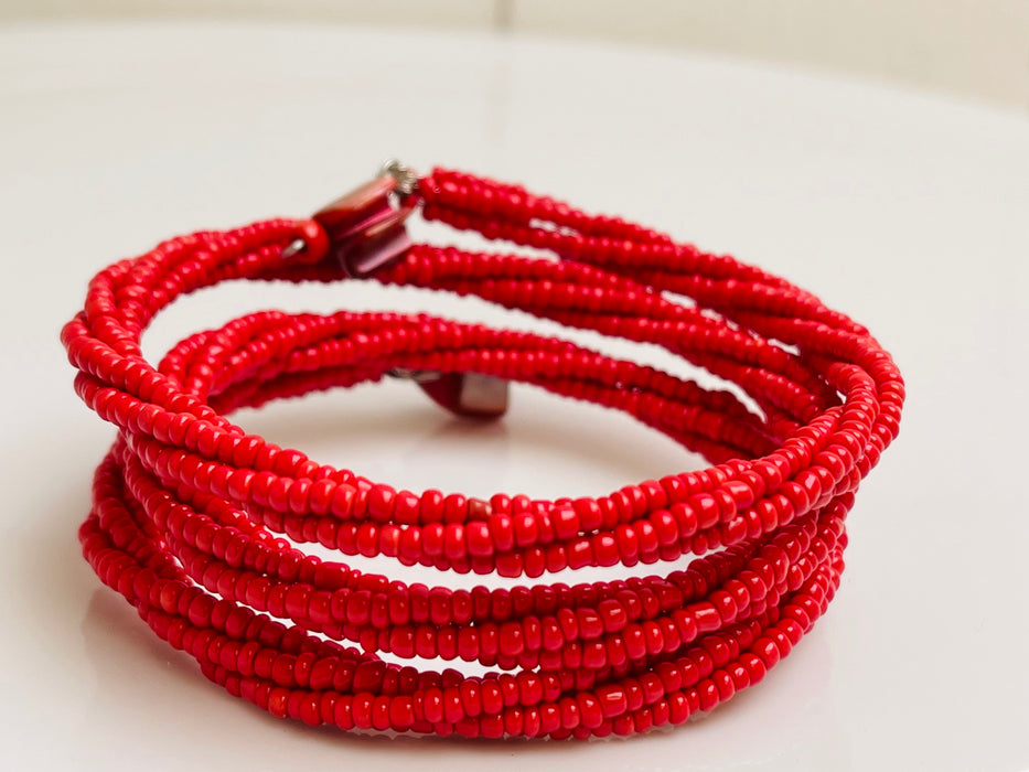 Lona Bracelet- Red