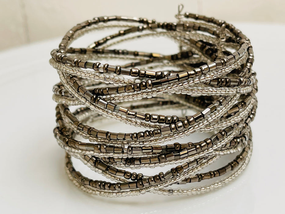 Malia Bracelet - Metallic Silver