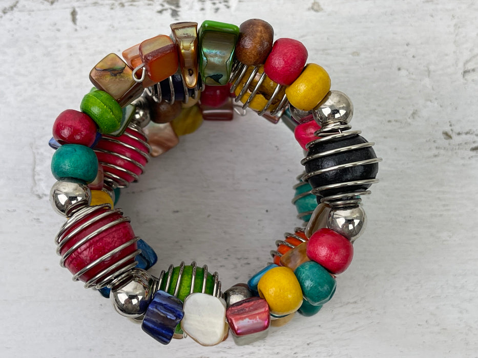 Solana Bracelet - Rainbow ~ ALL JEWELLERY 3 FOR 2