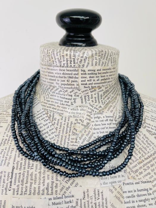 Alyssa Necklace - Gunmetal ~ ALL JEWELLERY 3 FOR 2