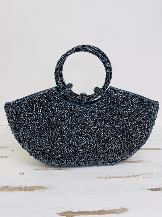 Lisette Handbag - Gunmetal