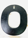 aerial view of letter O from LOVE wall art