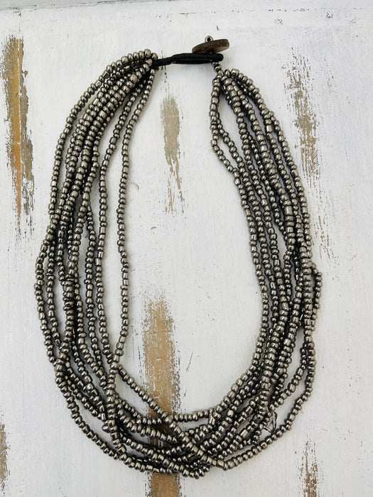 Alyssa Necklace - Silver Metallic ~ ALL JEWELLERY 3 FOR 2